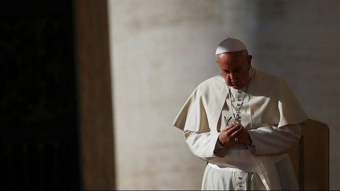Pope Francis leads his Wednesday general audience in Saint Peter's Square at the Vatican on 19 November 2014. | File Photo | Tony Gentile | Reuters