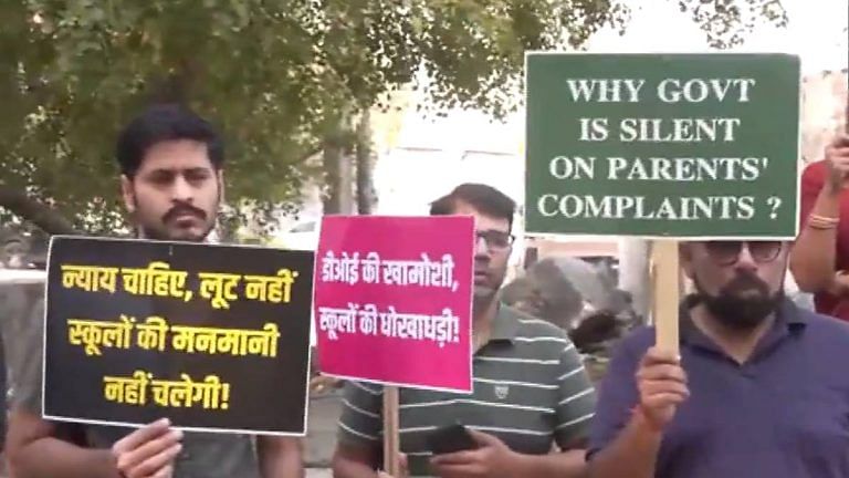 Furious parents are rallying outside Delhi schools over ‘arbitrary fee hikes, segregation over AC charges’