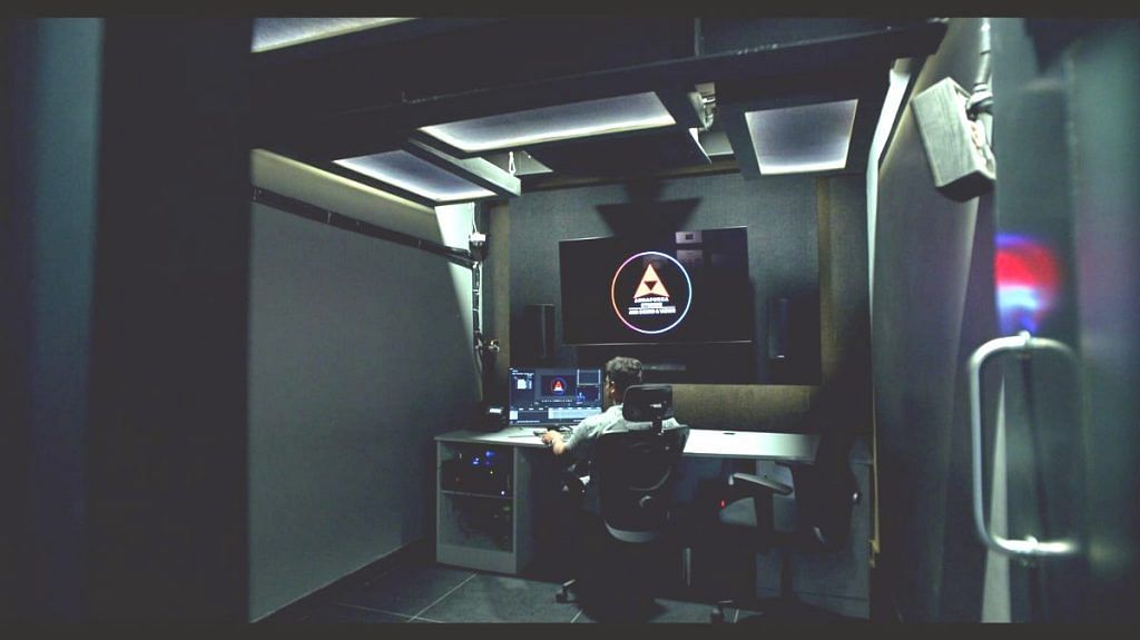 Digital intermediate studio at Annapurna Studios