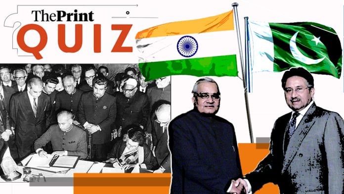 India-Pakistan ties quiz | Illustration: Manali Ghosh | ThePrint