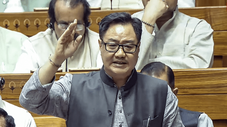 Rijiju justifies CISF presence in Rajya Sabha Well, says some MPs stood atop treasury bench
