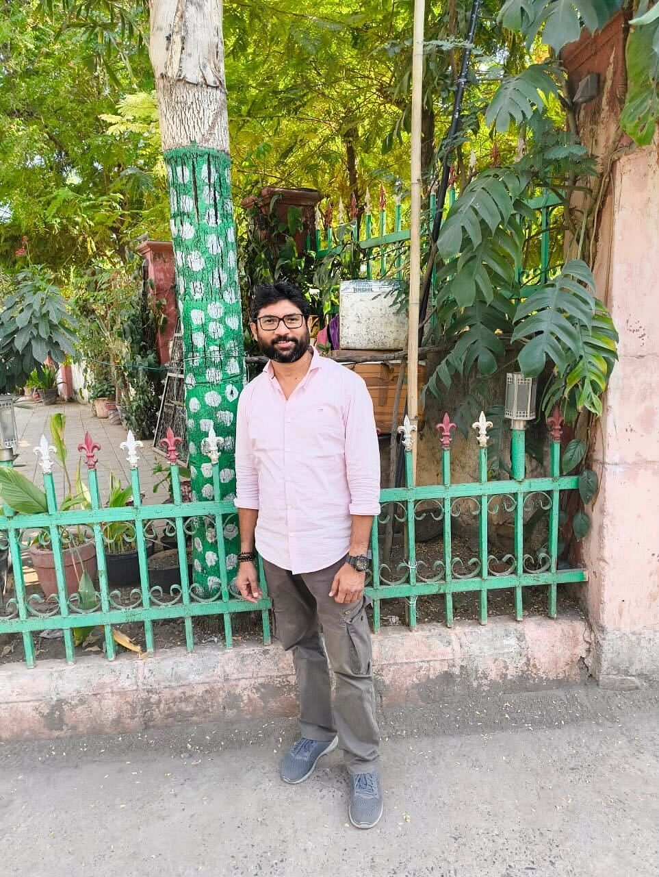 Jignesh Mevani, the Congress MLA from Vadgam. | Sourav Roy Barman | ThePrint