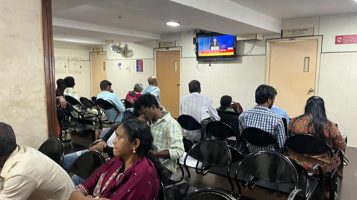 People wait patiently outside Dr. CJ John’s clinic—where Kerala’s mental health crisis meets the drug epidemic |ThePrint, Nootan Sharma