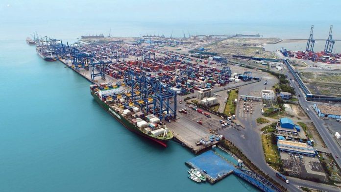 Aerial view of Mundra port | ANI file photo