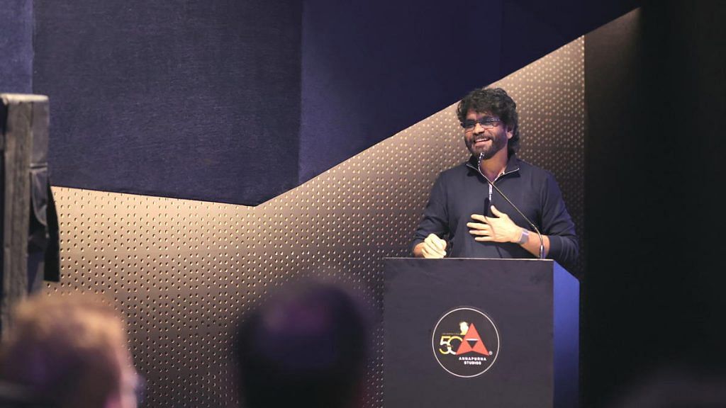 Nagarjuna at Annapurna Studios Dolby inauguration
