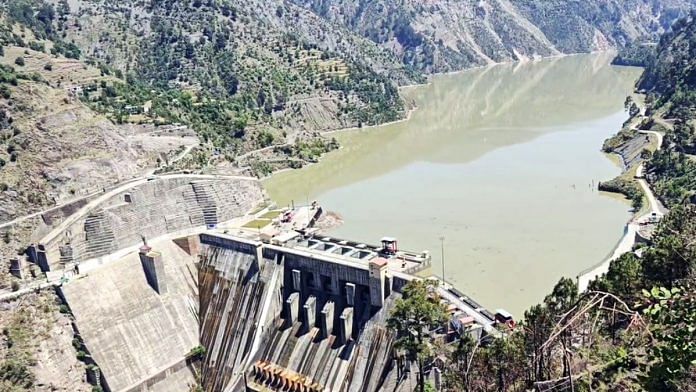 File photo of a power project on Chenab river | Representational image | ANI