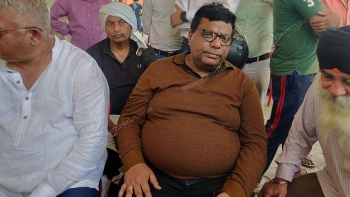 File photo of Shubham Dwivedi's father, Sanjay Dwivedi | Krishan Murari, ThePrint