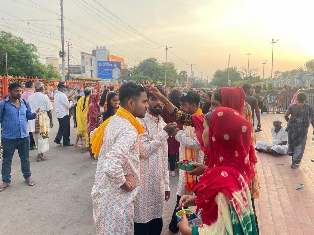 Vrindavan religious tourism 