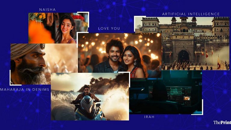 Pouty heroines, perfect palaces—AI prompts are building new age films in India