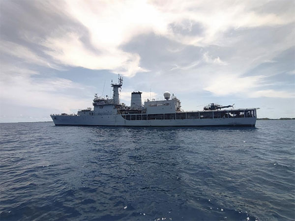   INS Sharda arrives in Maldives for maiden HADR Exercise 