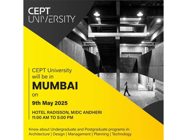 Build India's Future: Discover Career Paths in City Planning, Construction, and Design with CEPT University in Mumbai on May 09, 2025