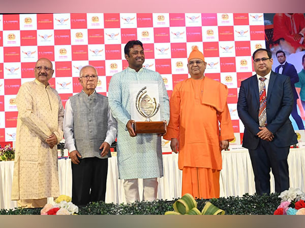 Leander Paes Conferred with the Prestigious P C Chandra Puraskaar 2025