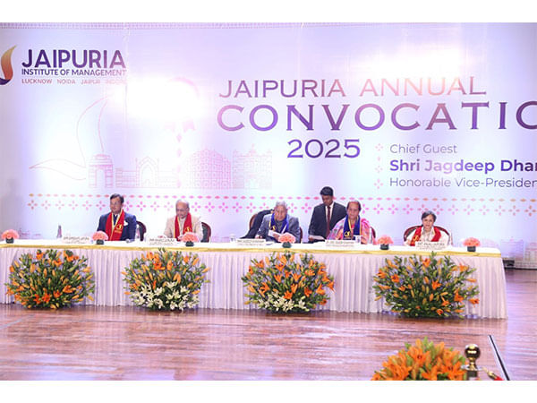 Jaipuria Institute of Management Celebrates 29th Convocation: 1251 Graduates Honoured in the Presence of Vice-President Jagdeep Dhankhar