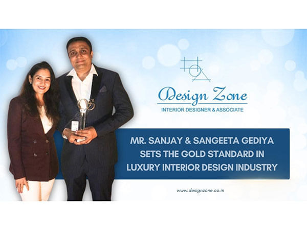 Design Zone Redefines Luxury Interiors with 24 Years of Excellence Led by Ar. Sanjay and Sangeeta Gediya