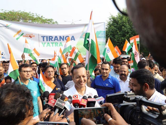 Naveen Jindal's Humanitarian Initiative -- 20,000+ Jindal Steel Employees to Donate One Day's Salary for the Rehabilitation of Border Villages 