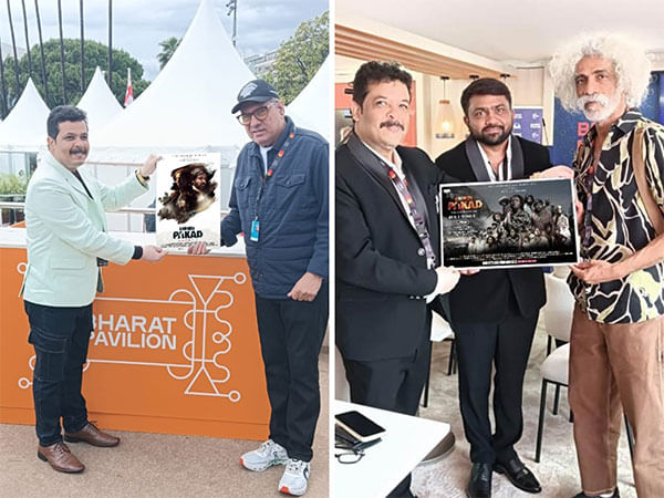 Boman Irani and Makarand Deshpande Unveil Chindi Pakad Poster at 78th Cannes Film Festival
