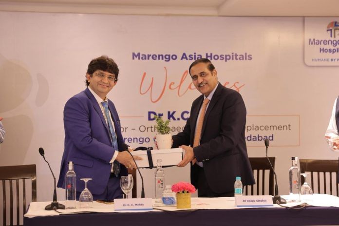 Marengo Asia Hospitals Elevates Orthopaedic Care With The Onboarding of World Renowned Dr. K.C. Mehta