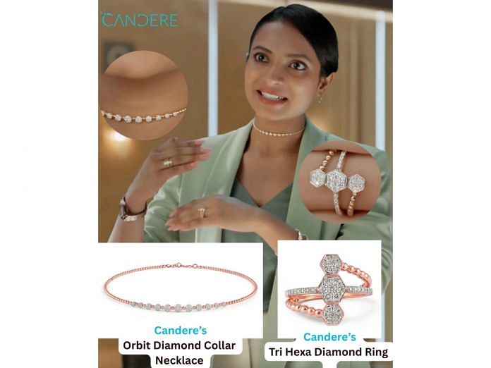 Candere by Kalyan Jewellers Introduces a Modern Classic: The Orbit Diamond Collar Necklace