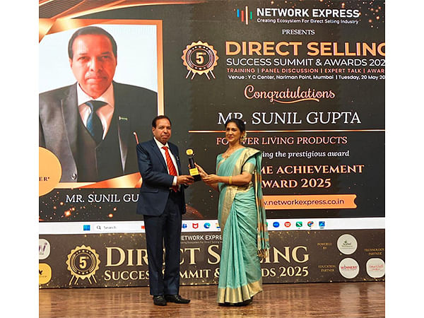 International Business Coach Sunil Gupta Receives the Highest Award in Direct Selling
