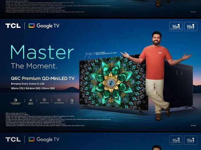 TCL Redefines Entertainment: Master the Moment with Q6C Premium QD Mini LED Google TV Now in India!