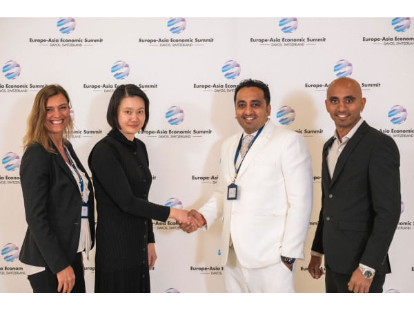 Digant Sharma Joins Global Leaders at Europe-Asia Economic Summit in Davos