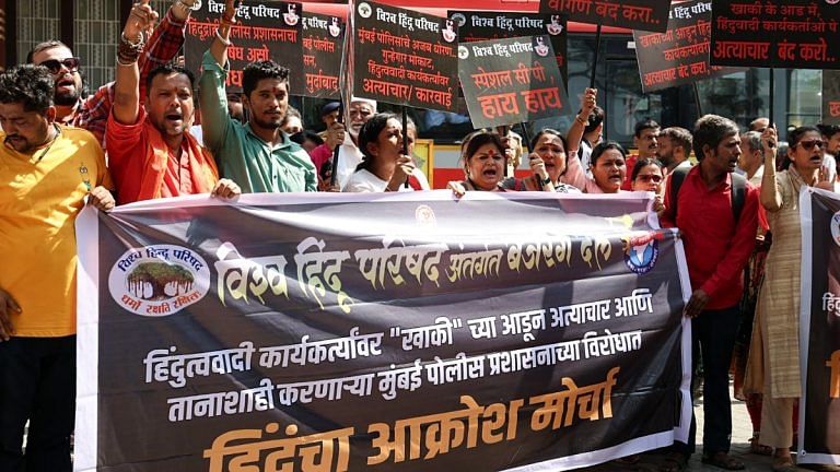 VHP & Bajrang Dal accuse Mumbai Police of brutality, call to ‘protect Hindus’
