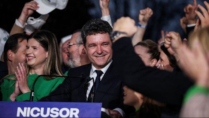 Romanian President-elect Nicusor Dan | Stoyan Nenov | Reuters