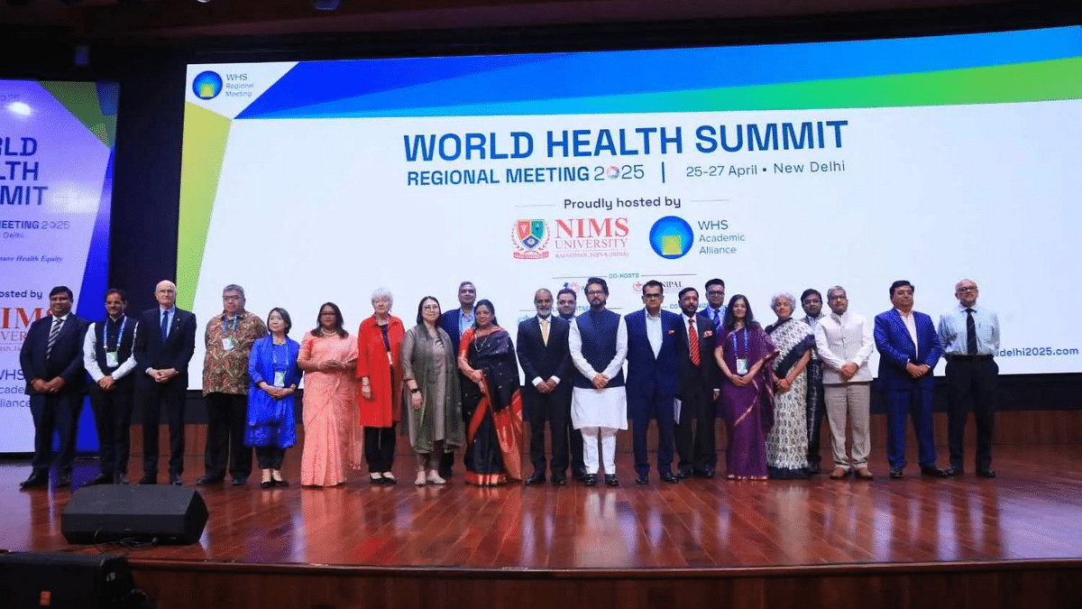 NIMS University to Host Pioneering World Health Summit Regional Meeting 2025: Uniting Global Health Leaders
