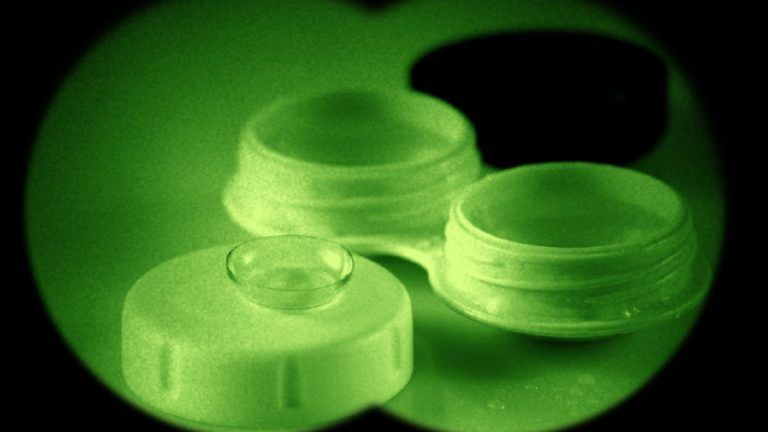 007 would drool. Chinese researchers invent contact lenses that let you see even with your eyes closed