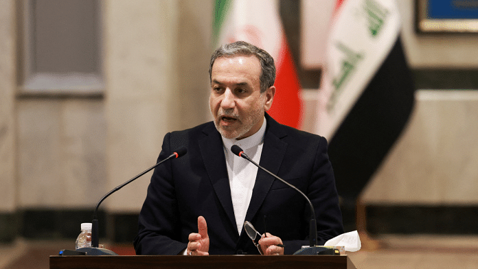 Iran's Foreign Minister Abbas Araqchi speaks as he meets with his Iraqi counterpart Fuad Hussein, in Baghdad, Iraq October 13, 2024 | File photo | Reuters
