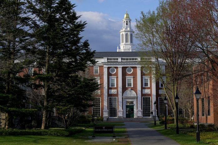 Representational image: Harvard University campus in Cambridge, Massachusetts, US | Reuters