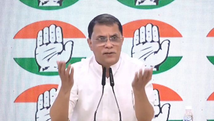 Congress's Pawan Khera addressing the media in New Delhi on 27 May, 2025 | X @Pawankhera