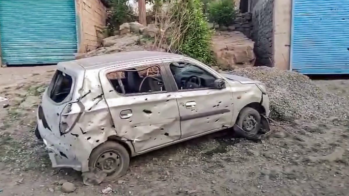 Pakistan launched intense shelling in Poonch district following India's Operation Sindoor | Photo: ANI