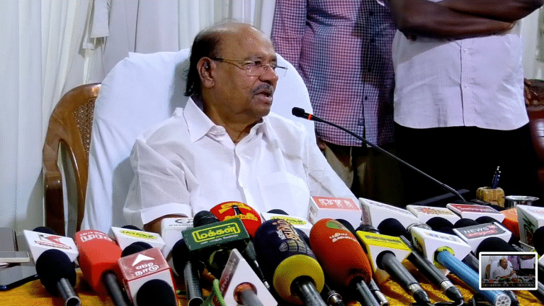 PMK founder Ramadoss says son Anbumani ‘held his feet & cried’ for tie-up with BJP for 2024 LS polls