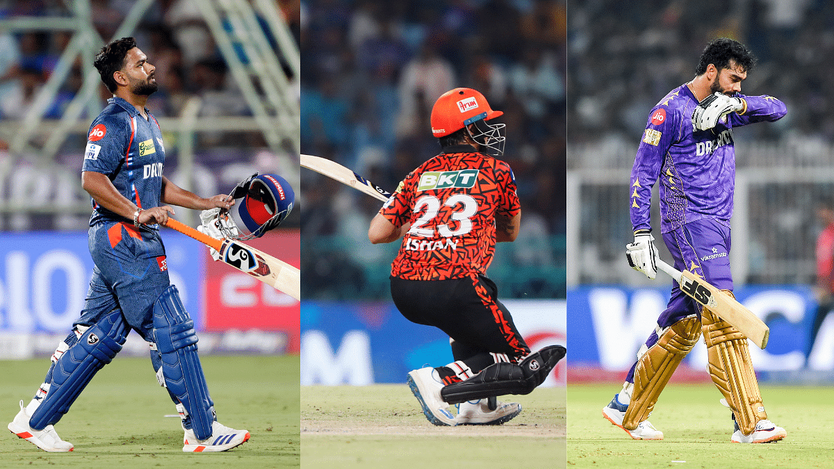 Rishabh Pant, Ishan Kishan and Venkatesh Iyer have had a poor season with the bat. | Photo: ANI