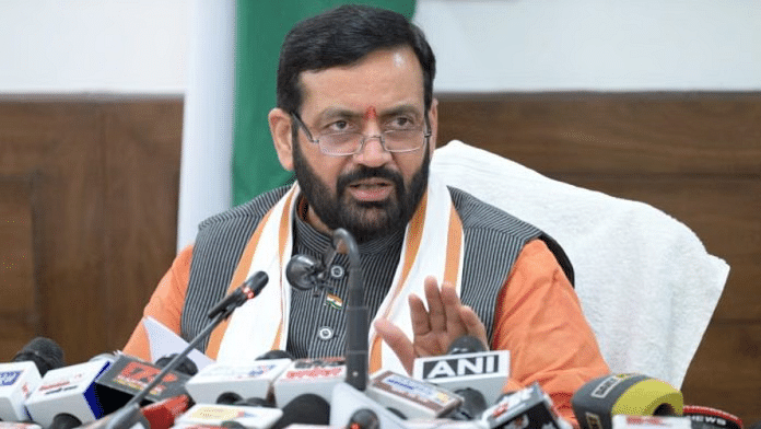 File photo of Haryana Chief Minister Nayab Singh