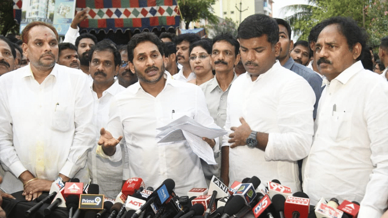‘Christian CM’ taunt not forgotten, YSRCP goes full tilt to attack Naidu after temple wall collapse