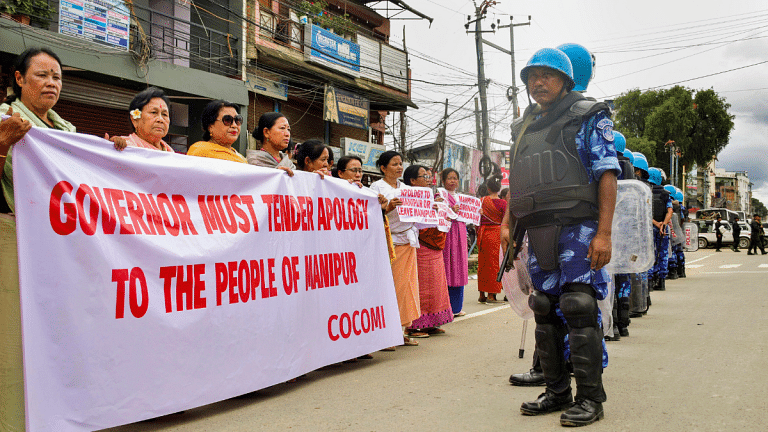 3 months into President’s Rule, Governor’s airlift to Raj Bhavan shows Manipur is still volatile