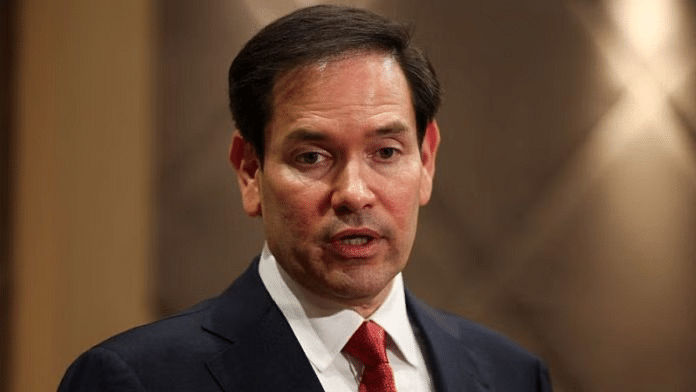 File photo of US Secretary of State Marco Rubio | Reuters