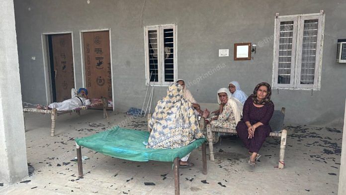 Shattered Glass in Gurjant Singh’s house in Tungwali | Photo: Bismee Taskin, ThePrint
