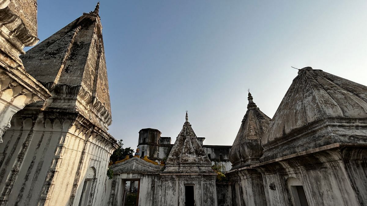 Shivalaya within the premises of Bodh Hindu Math. Bodh Gaya Math was founded in 1590 in Gaya by Mahant Ghamandi Giri | Jyoti Yadav, ThePrint