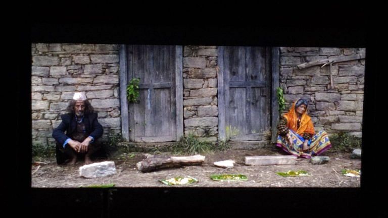 Pyre is a film about lonely parents in the Himalayas. It stars real villagers as actors