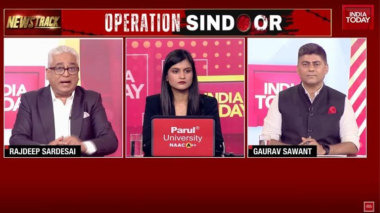 No ceasefire in TV news studios. Anchors have sindoor running in their veins too