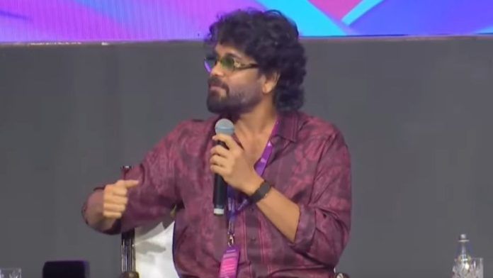 Nagarjuna speaking at the Waves Summit | ANI