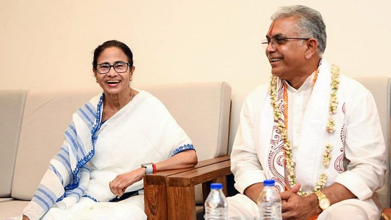 Mamata Banerjee has divided the BJP. All it took was a temple inauguration and Dilip Ghosh