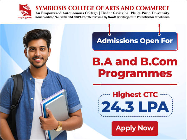 Symbiosis College of Arts and Commerce Invites Pre-Merit Applications for 2025 UG & PG Admissions: Deadlines Set for June 5 and June 17