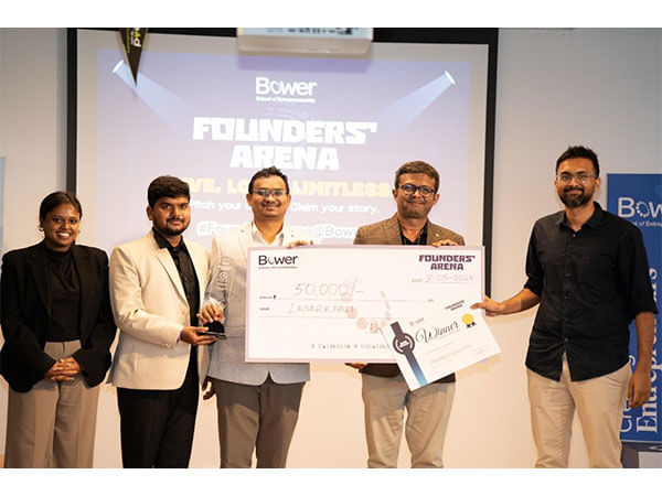 Bower School of Entrepreneurship hosts inaugural edition of Founders' Arena, flagship pitching competition for startup entrepreneurs in Hyderabad