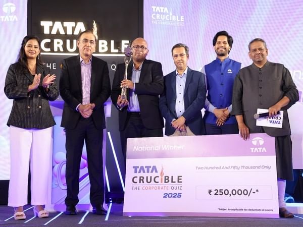 R Jayakanthan from Tata Consultancy Services Crowned National Champion at the Tata Crucible Corporate Quiz 2025