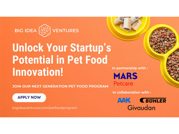 Big Idea Ventures and Mars Petcare Launch 2025 Global Pet Food Innovation Program in Collaboration with AAK, Buhler, and Givaudan
