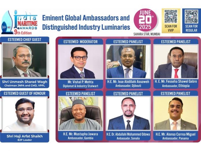 India Maritime Awards 2025 | Global Maritime Diplomacy, Logistics Leadership & VVIP Networking In Mumbai